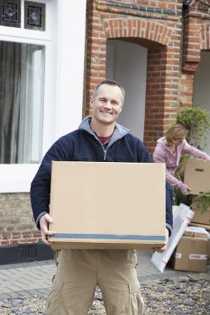 Man with van service handling a local move in Belsize Park