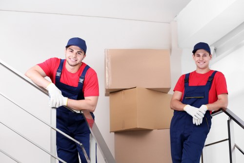 Packing boxes and moving supplies for a Belsize Park home move
