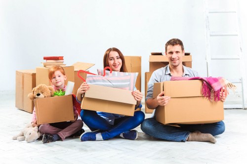 Manager assessing a removal service complaint record