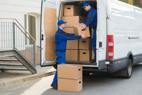 Professional office removals planning in Belsize Park