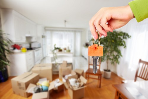 Professional packing services for fragile belongings during a Belsize Park move