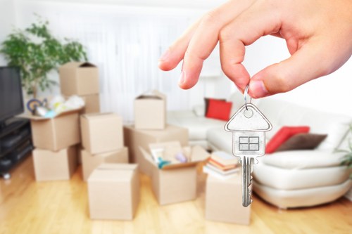 Storage and moving services for a property move in Belsize Park