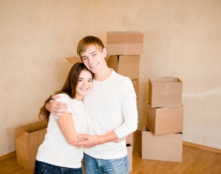 Secure furniture loading into a moving truck in Belsizepark