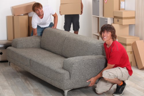 Encrypted online payment area for Removal Company Belsizepark