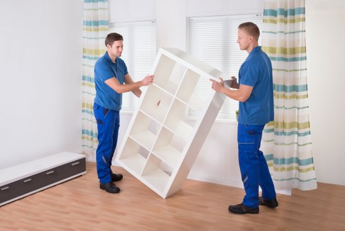 Quotation and booking paperwork for removal services