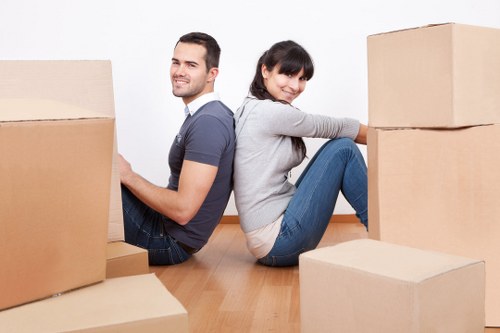 A local office removal service supporting businesses near Belsize Park