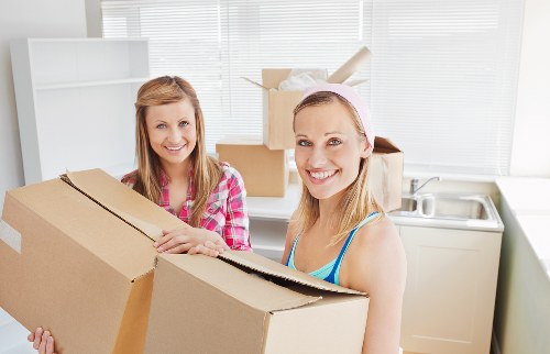 Local moving service handling access challenges in Belsize Park flat