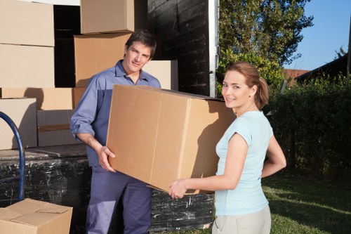 Packing and furniture handling for a home removal